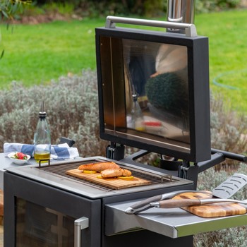 BBQUBE Outdoor Barbecue/Wood Burning Stoves